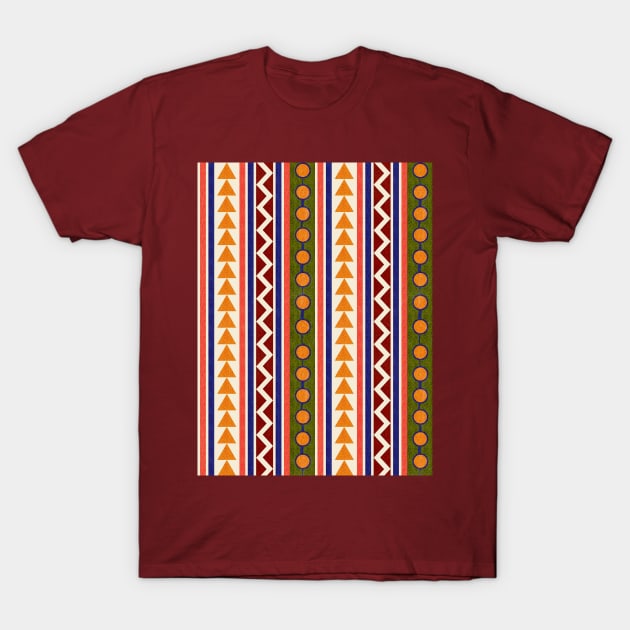 Background. Aztec Pattern T-Shirt by RiverPhildon